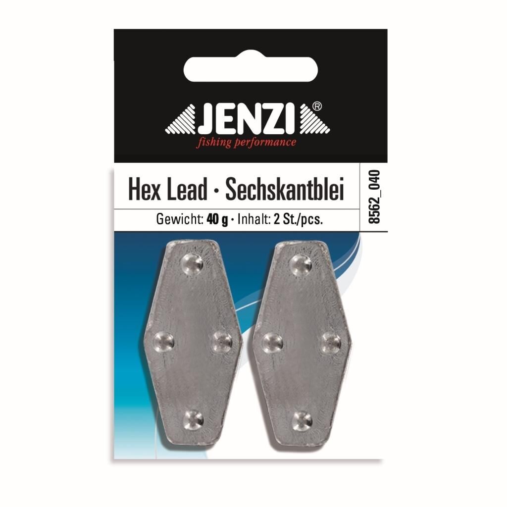 Jenzi Sechskantblei, verpackt Anzahl 2 St/SB 40 g