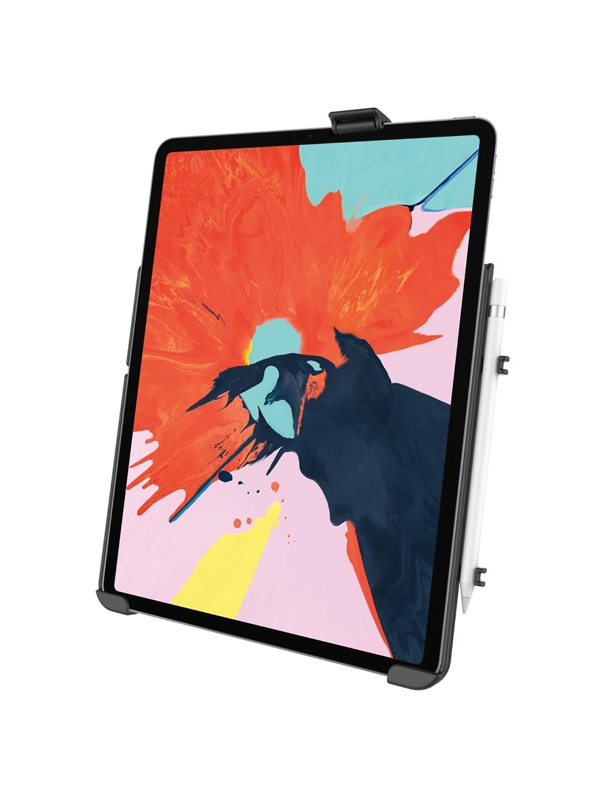 RAM Mounts EZ-Roll'r Form-Fit Halteschale für Apple iPad Pro 12.9" (3. & 4. Gen.) - Ohne Schutzhülle