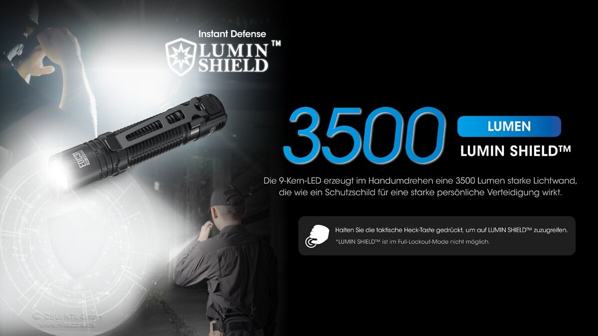Nitecore EDC31 - 3500 Lumen