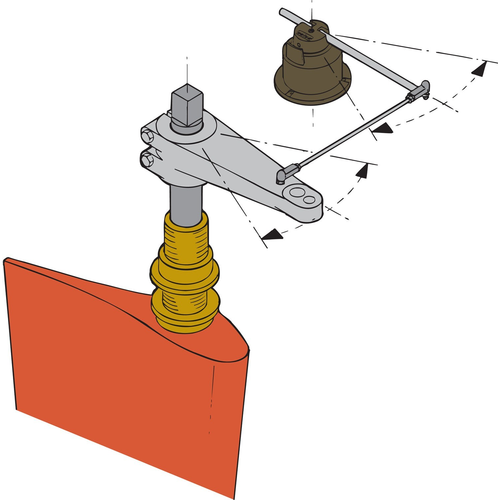 Vetus Ruderlagengeber