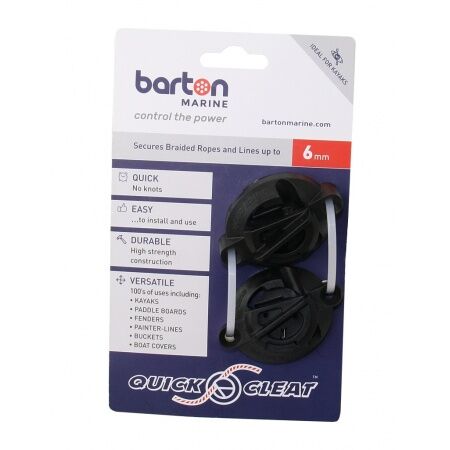 Barton Quick Cleat Klemmen für 6mm Tauwerk (Paar)