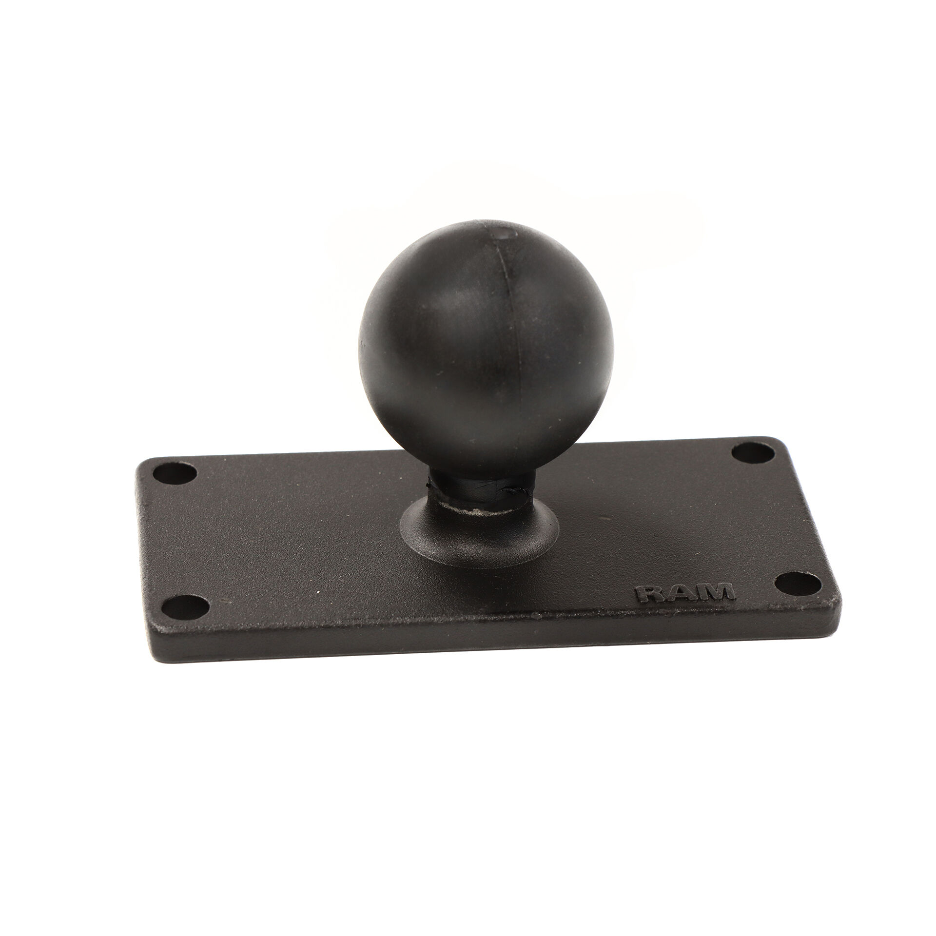 RAM Mounts rechteckige Basisplatte (50,8 x 101,6 mm) mit C-Kugel (1,5 Zoll) - im Polybeutel