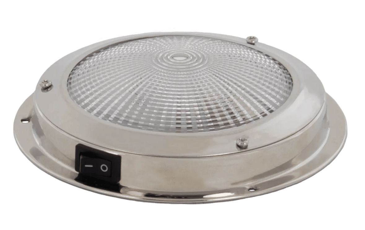 Talamex LED Deckenleuchte Edelstahl 140mm 12V
