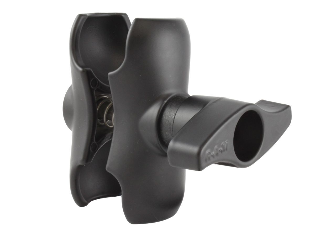 RAM Mounts Verbindungsarm kurz mit Kontermutter - ca. 129 mm, für D-Kugeln (2,25 Zoll), im Polybeutel