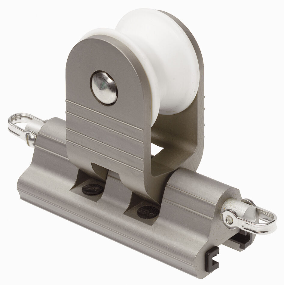 32201 Barton Genua Rutscher mit Tauwerkfüherung (groß) für "T"-Schiene 32 mm