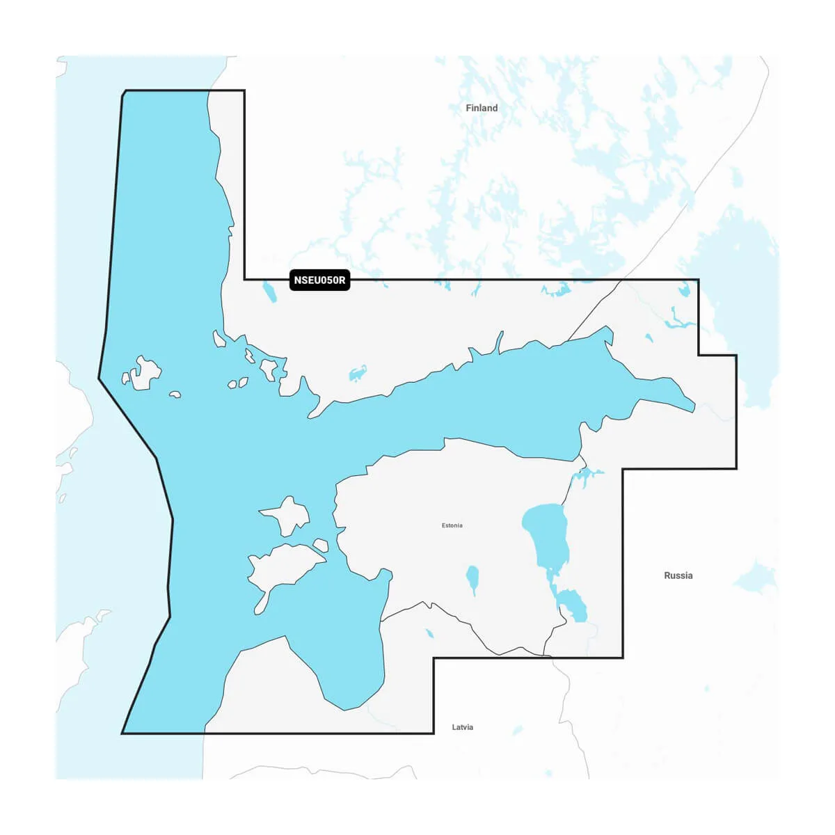 Garmin Navionics+ NSEU050R Finnischer Meerbusen & Riga Seekarte