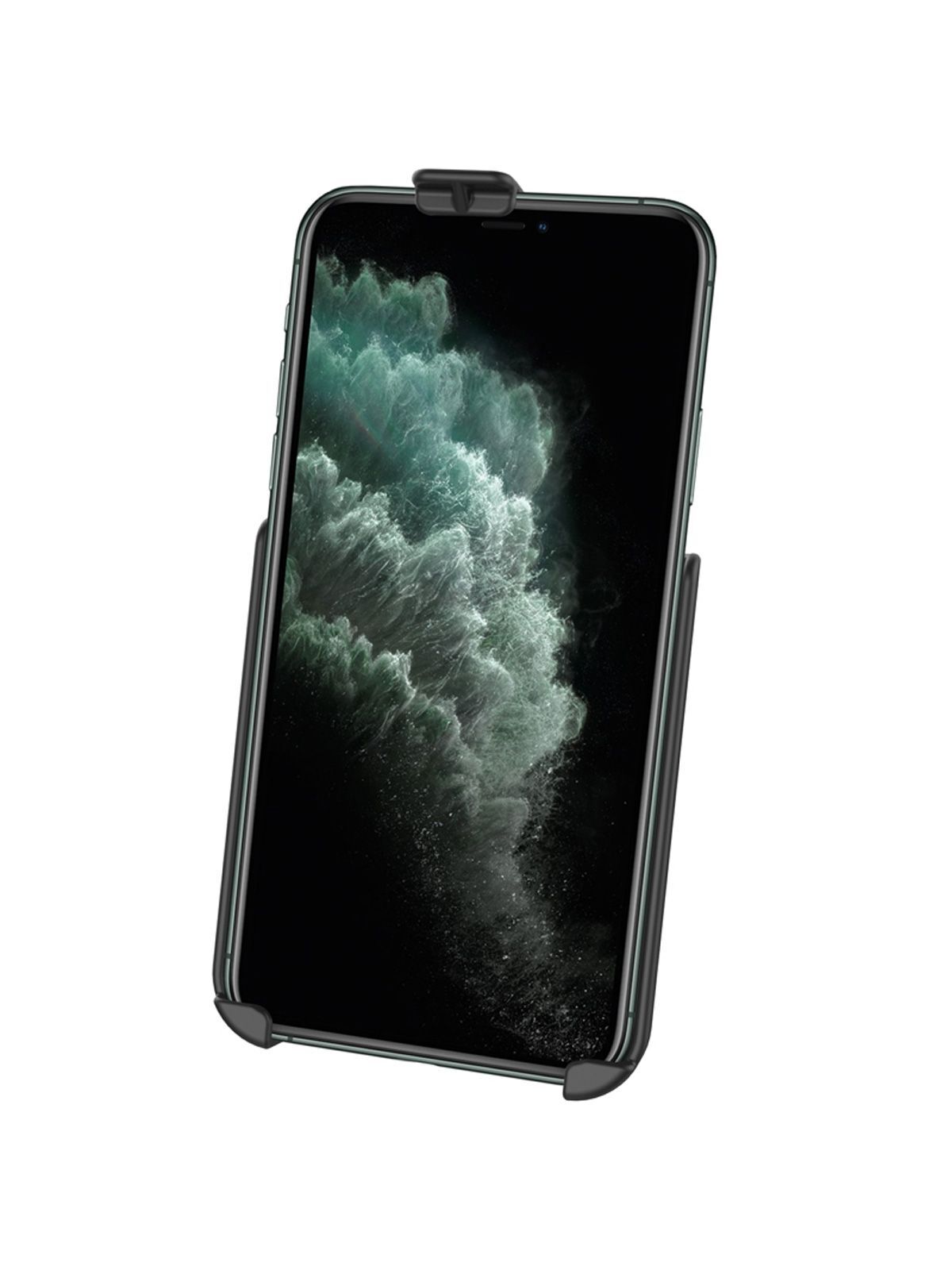 RAM® Form-Fit Gerätehalteschale für Apple iPhone 11 Pro Max (ohne Schutzhüllen etc.) - Diamond-Anbindung (Trapez)