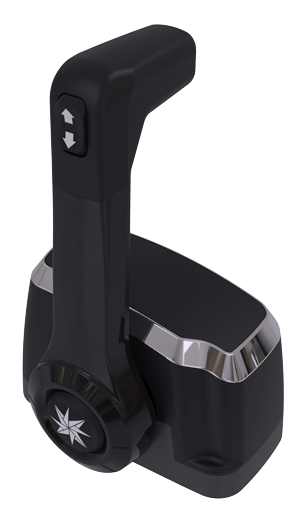 SeaStar Xtreme Control in Black Toppmontage  Single seastar-xtreme-control-in-black-topmount-single