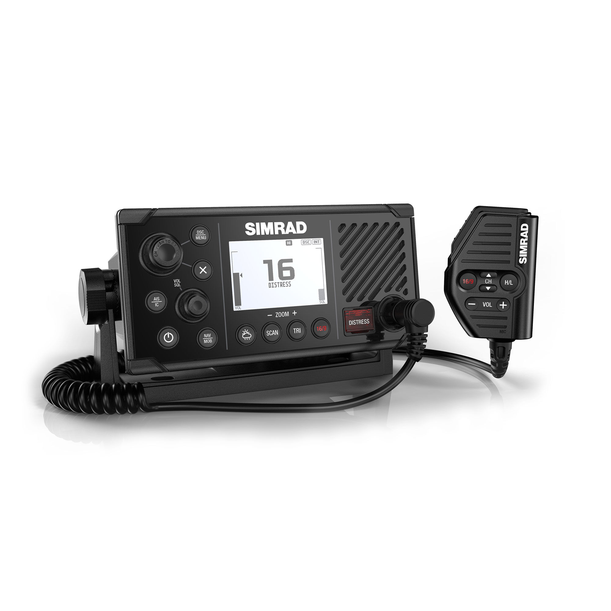 RS40-Right-Facing-_24744 Simrad RS-40 UKW Funkanlage DSC/ATIS mit AIS Empfänger