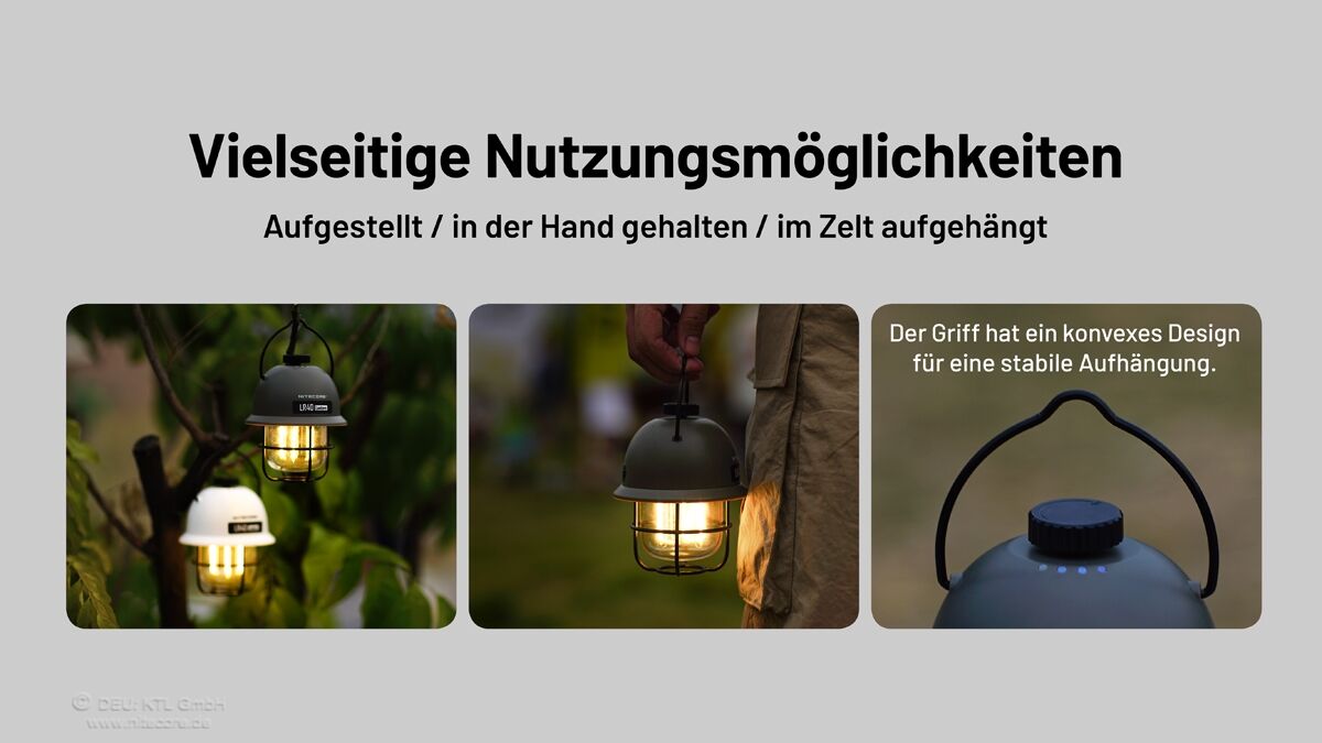 Nitecore LR40, weiss