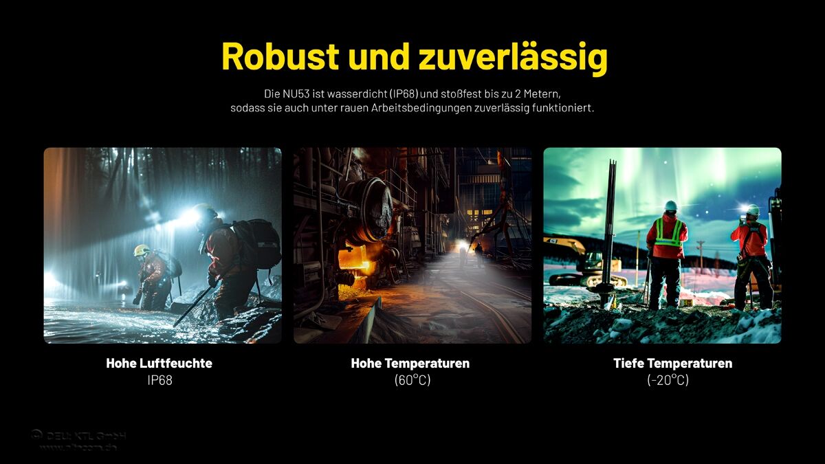 Nitecore NU53 - 1800 Lumen