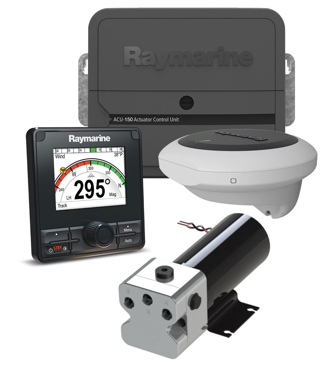 Raymarine EV150 Autopilot Paket mit Hy-Pro Pumpe (1.0 oder 1.5 l/min)