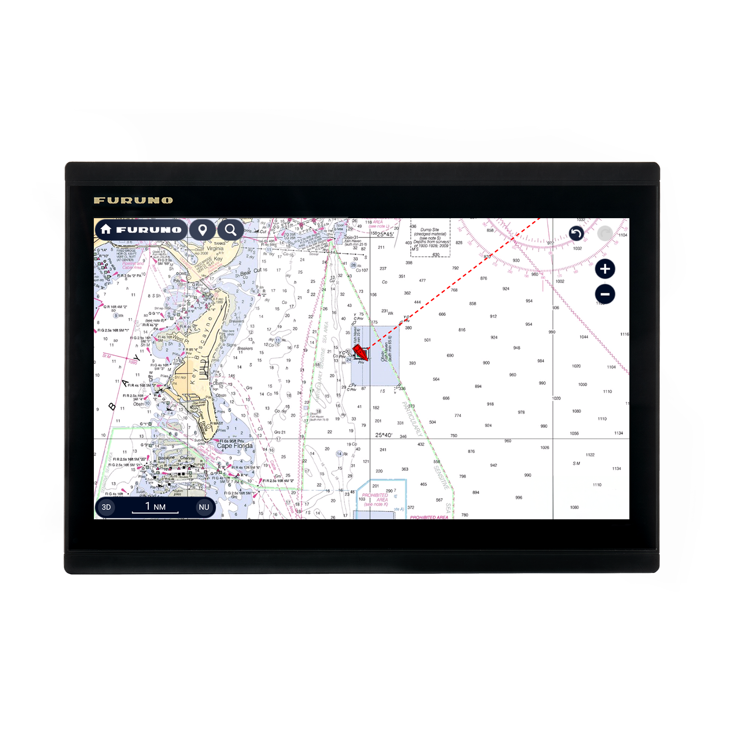 FURUNO TZMAP13 GPS Kartenplotter Multifunktionsdisplay 13"