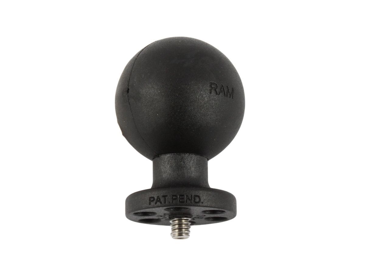 RAM Mounts Verbundstoff-Basiskugel mit 1/4"-20 Gewindestift - C-Kugel (1,5 Zoll), im Polybeutel