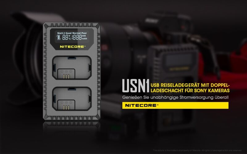 Nitecore USN1 - für Sony Cameras