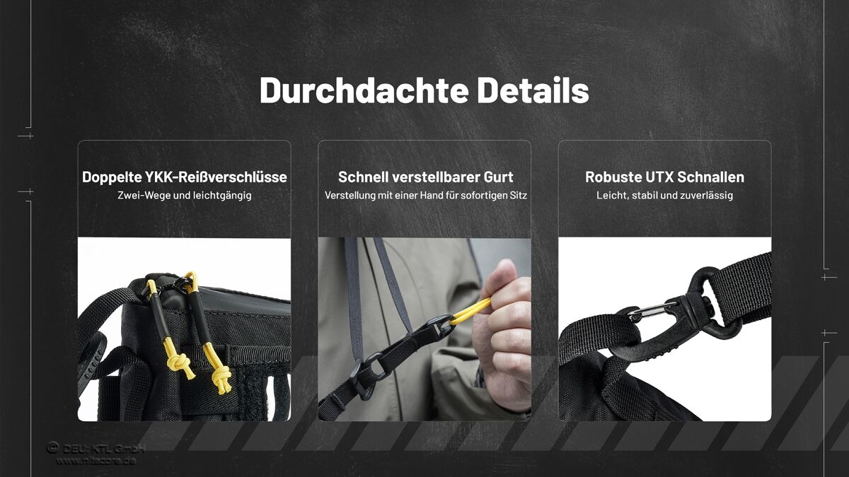 Nitecore SLB08 - EDC-Slingbag, 2 Liter