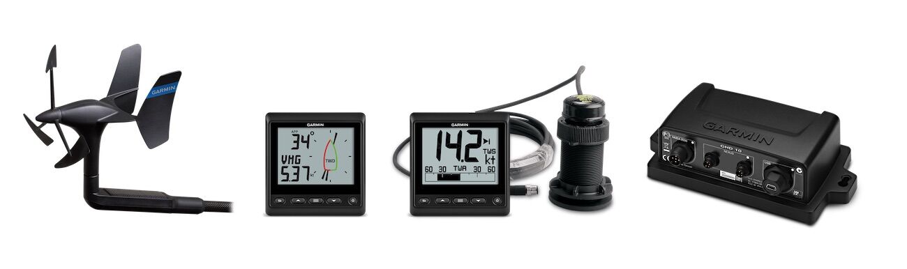 Garmin_GNX_Sail_Paket_Wireless Garmin GNX Wireless Sail Pack (Instrumente und Geber)