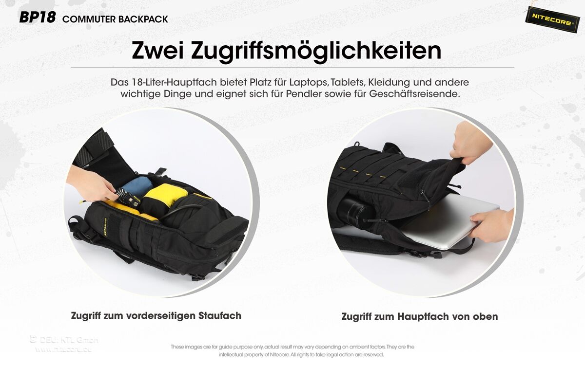 Nitecore BP18 Commuter Backpack
