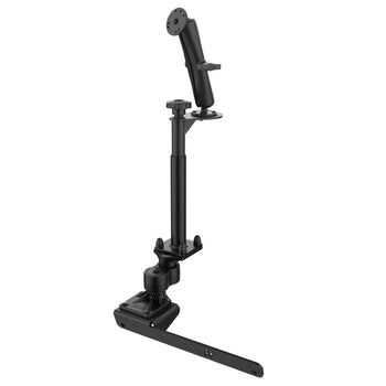 RAM Mounts Fahrzeug-Halterung für Dodge RAM 2500-5500 (2012-2024) - Fahrzeug-Basis, C-Kugel Set (1,5 Zoll), AMPS-Anbindung