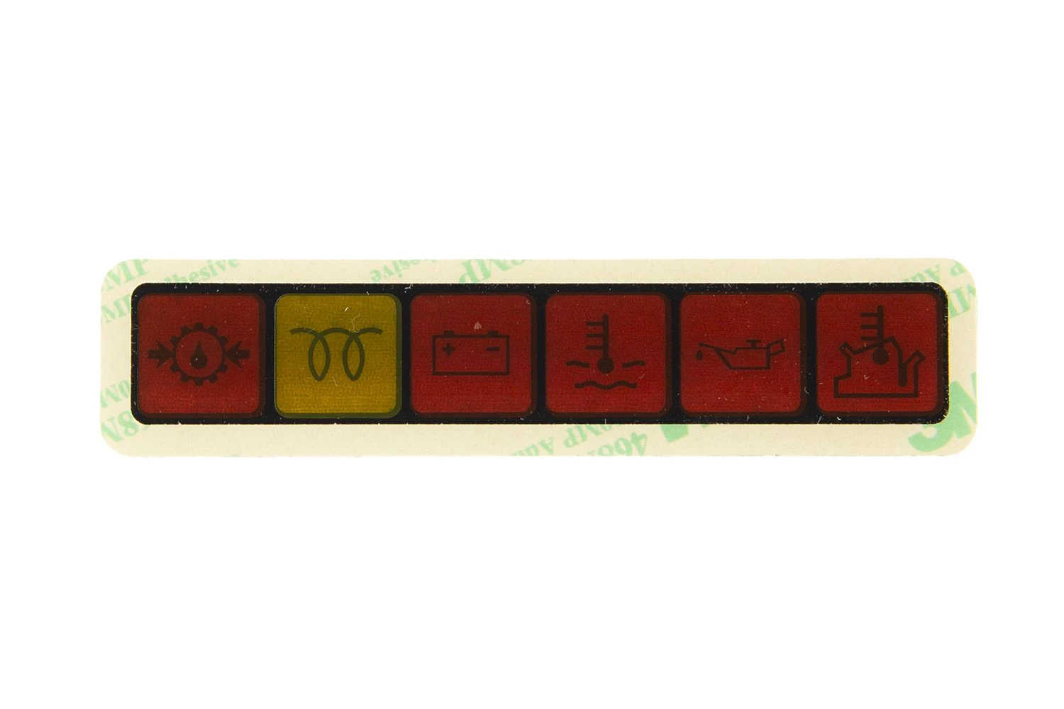 Vetus Ersatzfolie für Motorenpanel