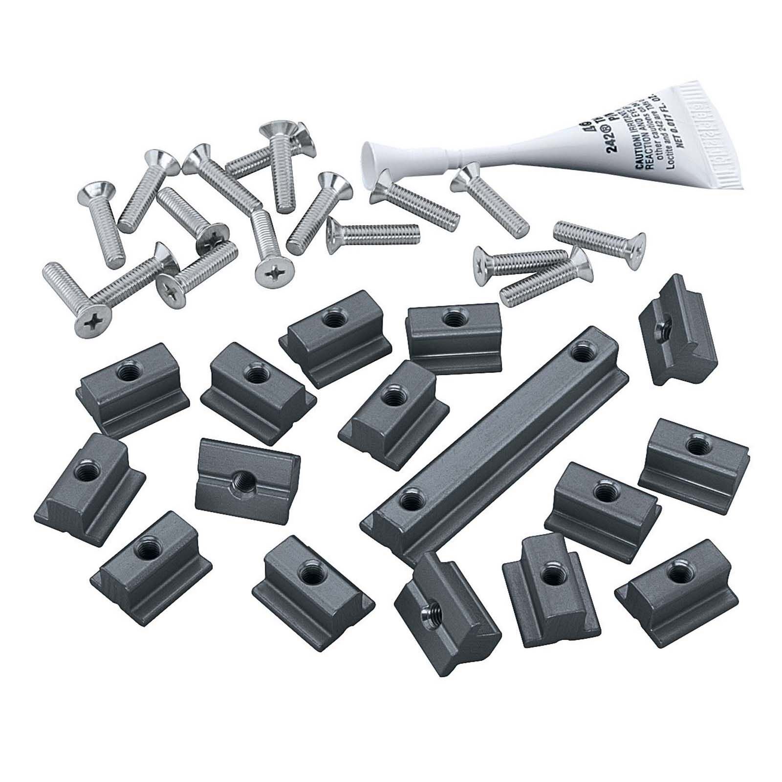 Harken 13 mm AA Montage Set - flache Nut