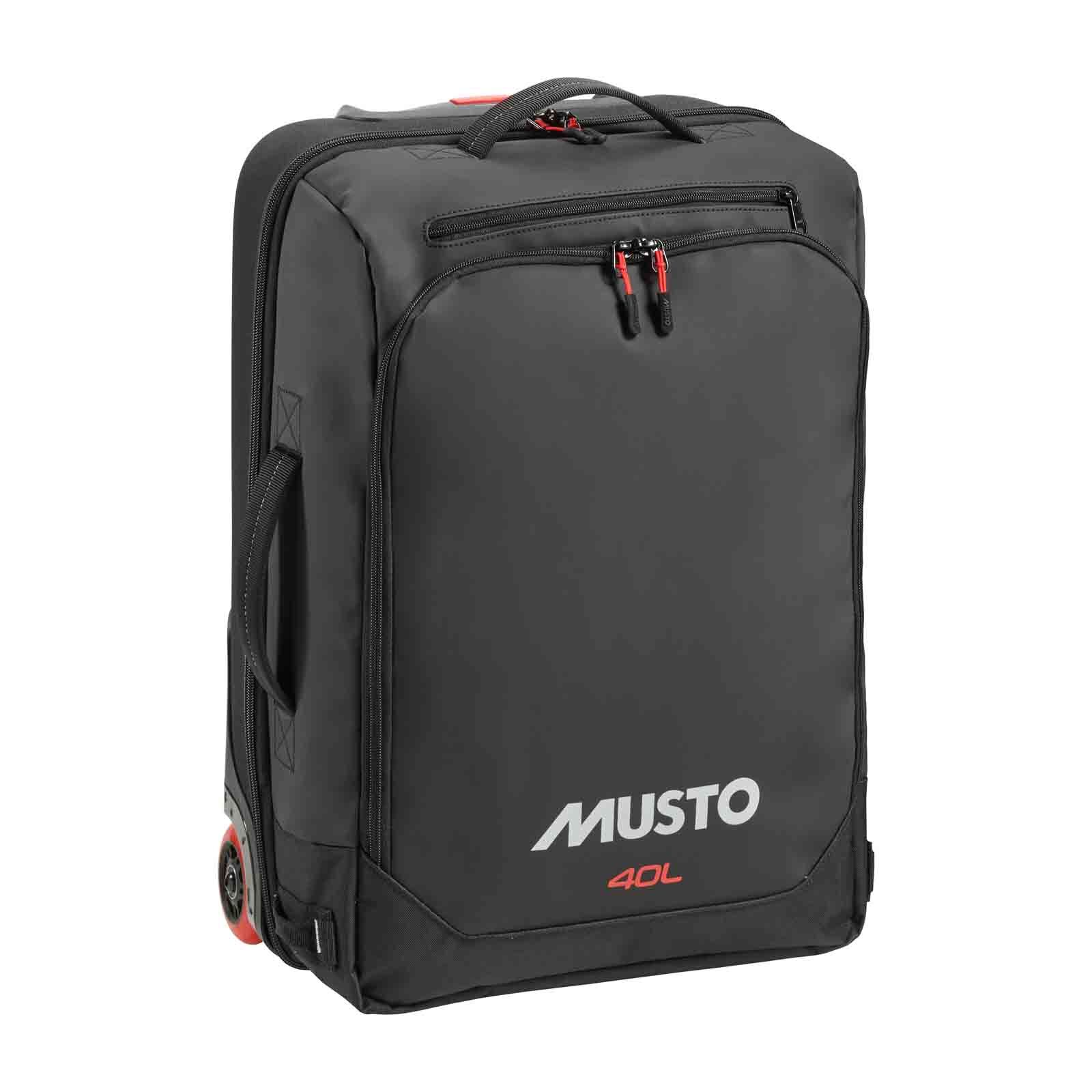 Musto 40L Rucksack mit Rollen - Black