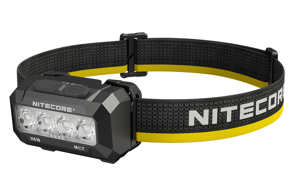 Nitecore HA19 MCT, RGB, 600 Lumen, schwarz
