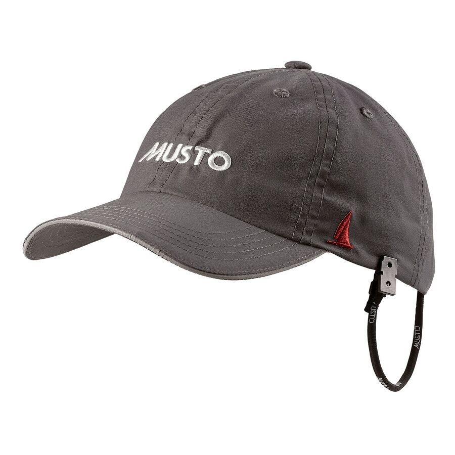 Musto Essential Fast Dry Crew Cap - Charcoal