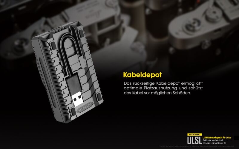Nitecore ULSL - für Leica Cameras