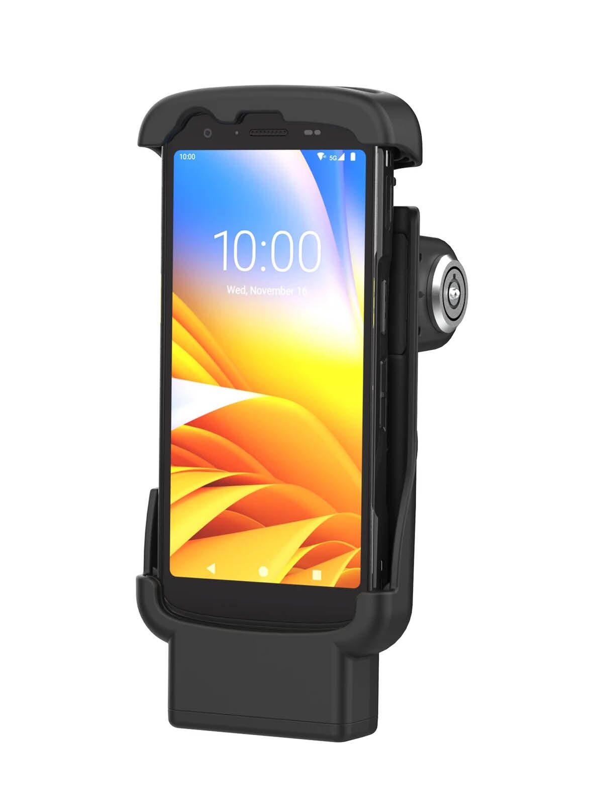 RAM Mounts Form-Fit Halteschale (Schlüsselverriegelung) für Zebra TC22 & TC27 - ohne Rugged Boot