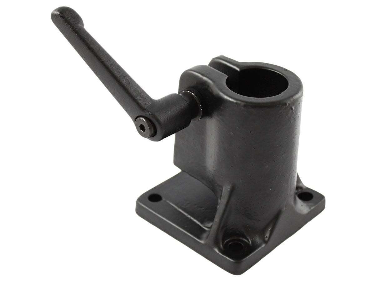 RAM Mounts Bodensockel für Schwenkarme - 89 x 89 mm, Rohraufnahme (Durchmesser 1 Zoll), Drehverschluss, im Polybeutel