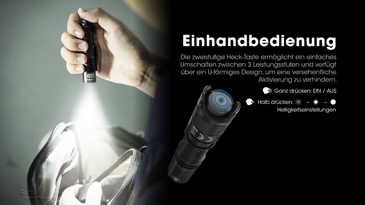 Nitecore MT1A PRO - 800 Lumen