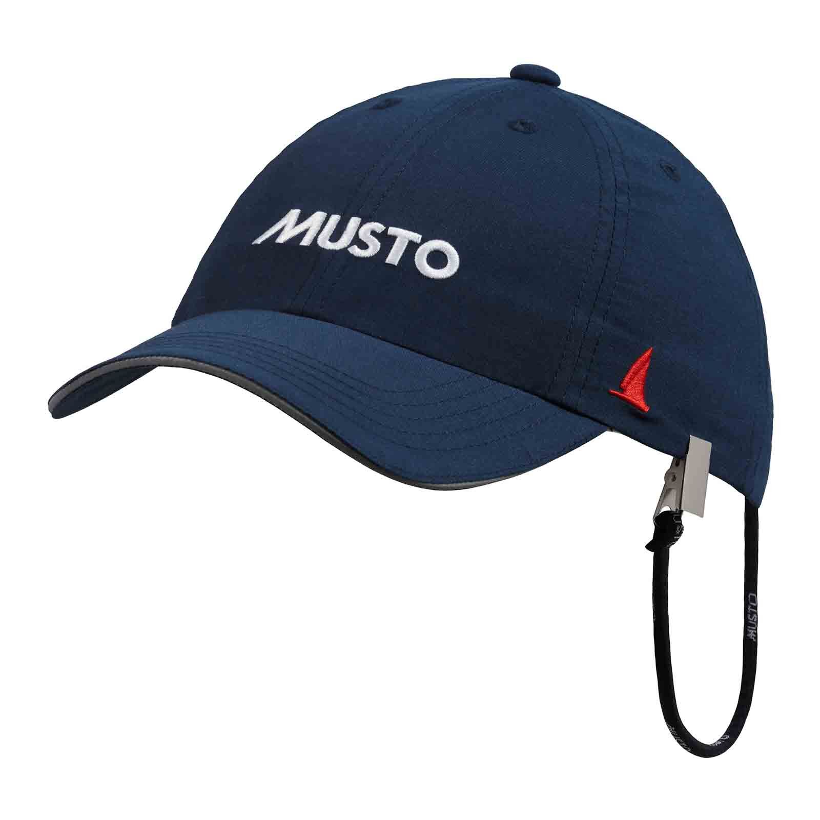 Musto Junior Essential Fast Dry Crew Cap - True Navy
