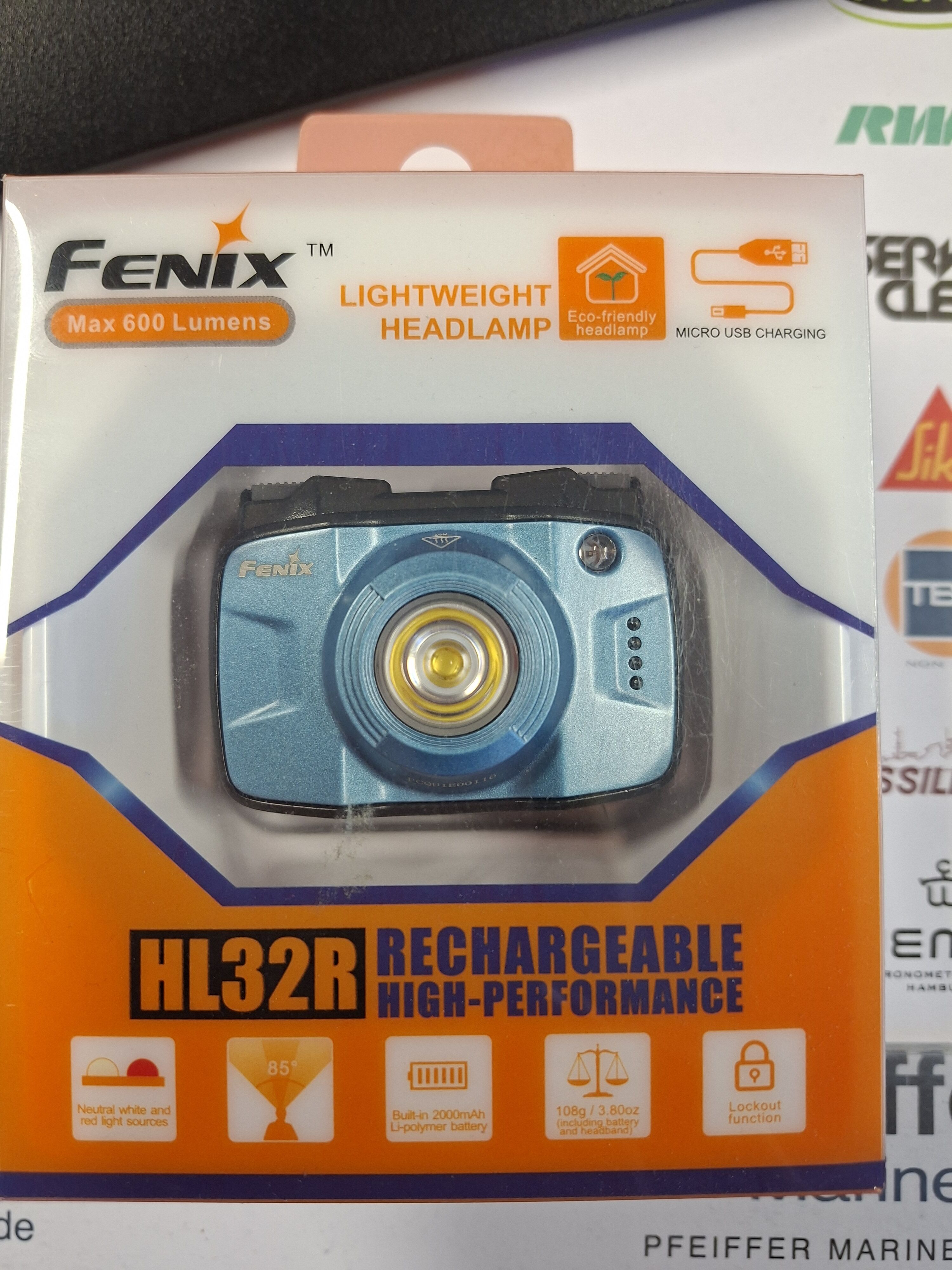 Fenix HL32R LED Stirnlampe Farbe: Blau