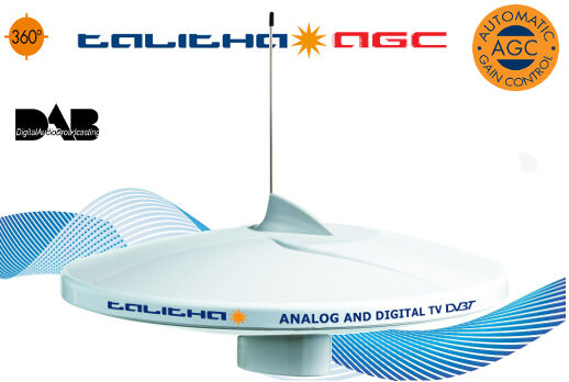 v9125agc_dab Glomex V9125 AGCU/DAB DVBT2 Antenne TV und Radio DAB