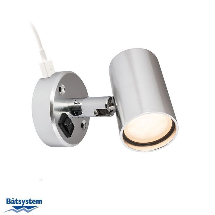 Batsystem LED-Leuchte Tube D2 mit Schalter u. USB-Buchse 1A Batsystem LED-Leuchte Tube D2 mit Schalter u. USB-Buchse 1A