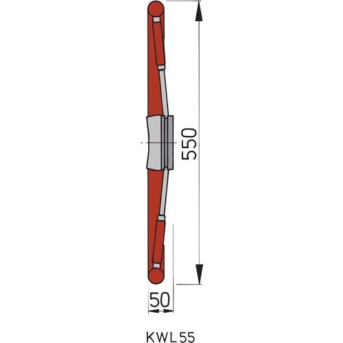 Vetus Steuerrad KW55, Mahagoniholzring, 55cm