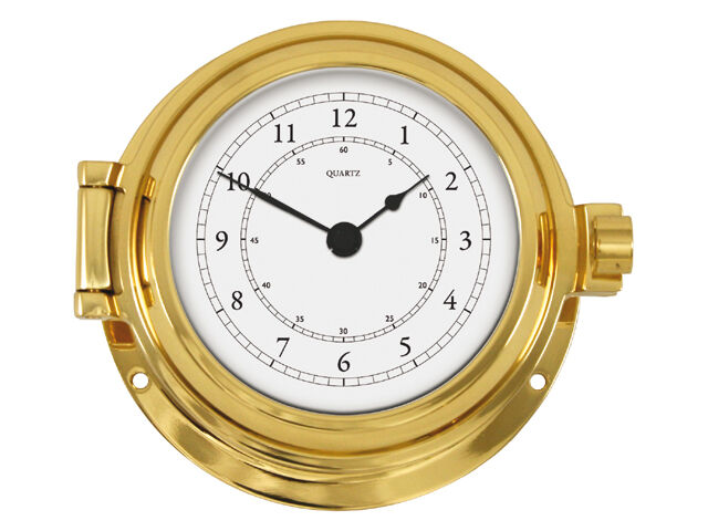 Talamex Serie 125 Messing massiv Uhr