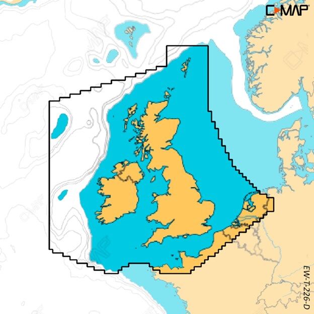 C-MAP Discover-X - UNITED KINGDOM AND IRELAND C-MAP Discover-X - UNITED KINGDOM AND IRELAND