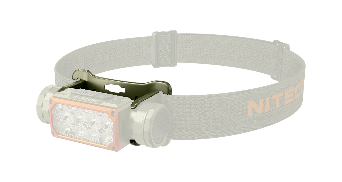 Nitecore Bracket für Nitecore HC65 UHE, grün