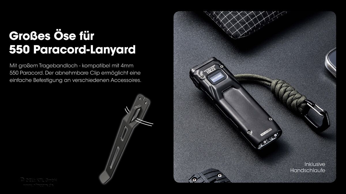 Nitecore EDC23 SABER - 2500 Lumen