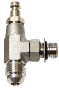 Seastar Typ:HF6003 SeaStar Hynautic Bleeder Tee for use with 5/16" or 3/8" hose  (2 per Kit)