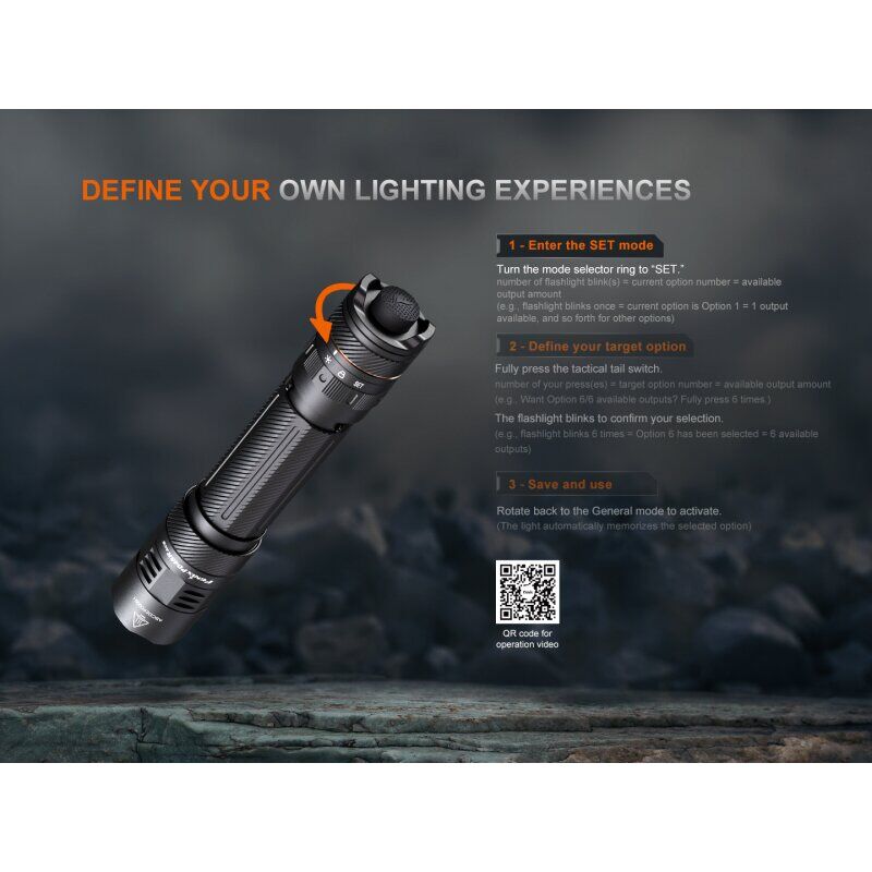 Fenix PD45R ACE LED Taschenlampe