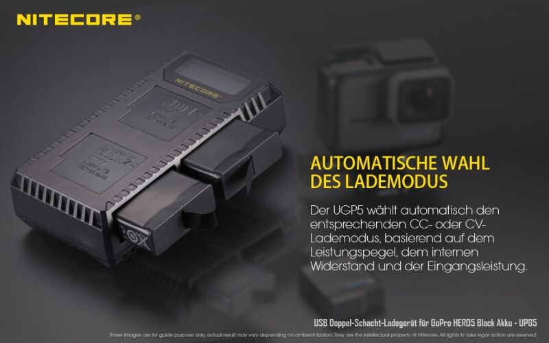 Nitecore Ladegerät UGP5