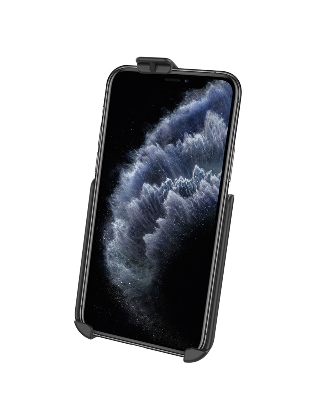 RAM® Form-Fit Gerätehalteschale für Apple iPhone 11 Pro (ohne Schutzhüllen etc.) - Diamond-Anbindung (Trapez)