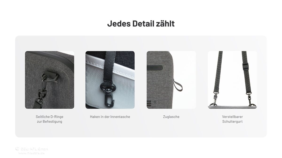Nitecore NPP02 - wasserdichte Crossbody Bag