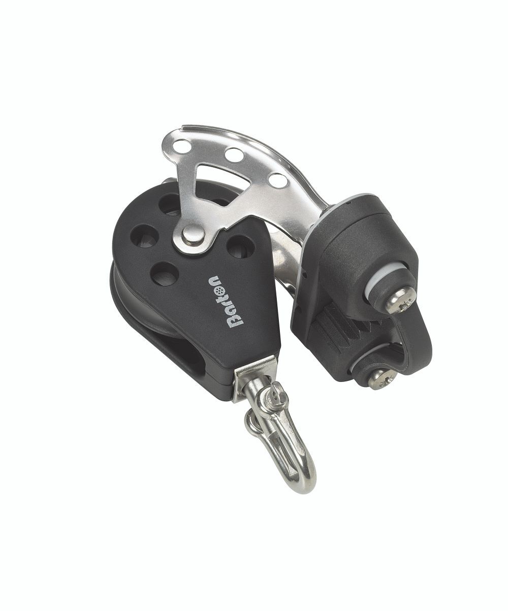 Barton Size 3 Kugellagerklemmblock einfach mit Wirbelauge Barton Size 3 Kugellagerklemmblock einfach mit Wirbelauge