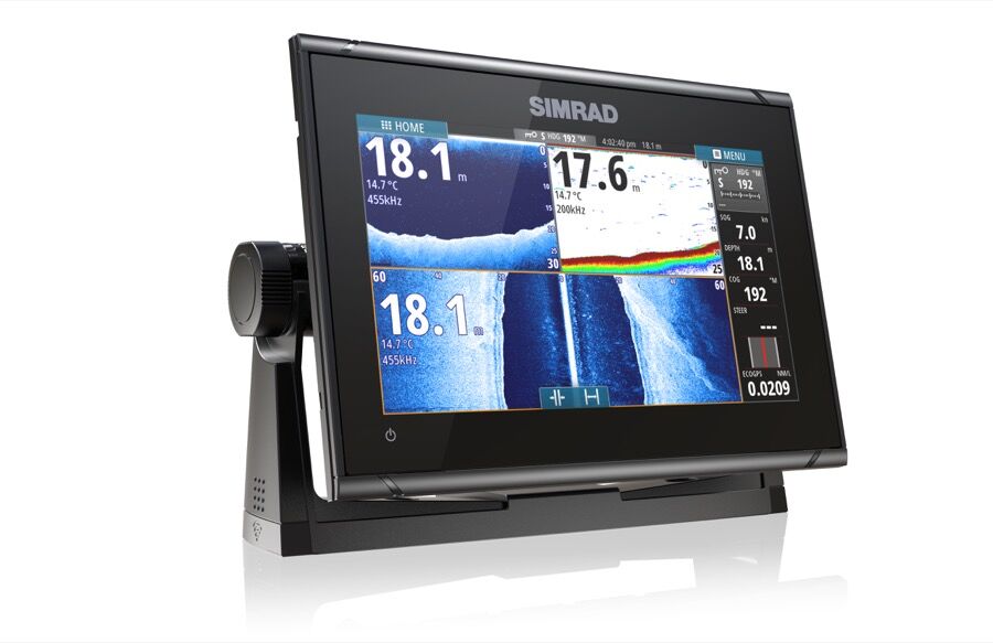 GO9_FR_TotalScan_Simrad-GO9-XSE-Right-Facing_15327 Simrad Go9 XSE Multifunktionsdisplay 3G Radar Bundle