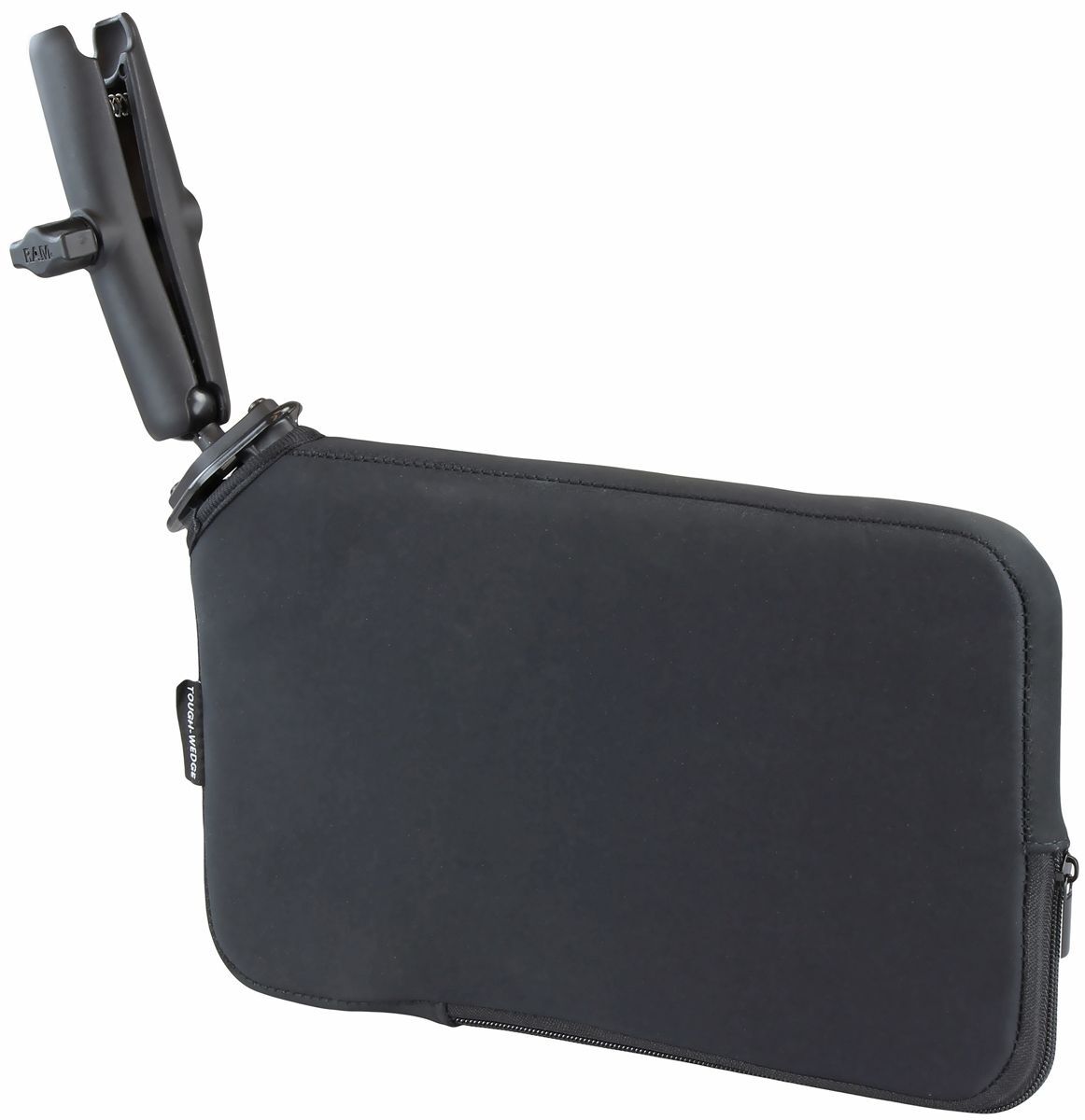 RAM Mounts Tough-Wedge Set - Zwischenraumpolster (ohne Pumpe), Diamond-Basisplatte (Trapez), langer Verbindungsarm,  B-Kugel (1 Zoll), im Polybeutel
