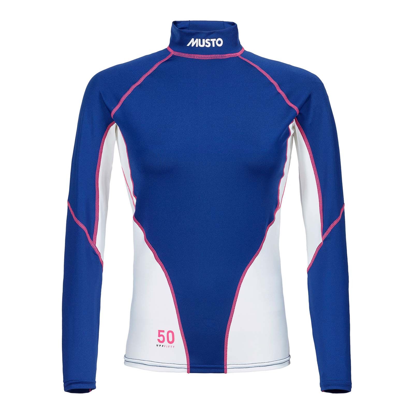 Musto Damen Championship Rash Guard Langarm - Sodalite Blue